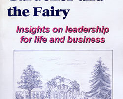 The cover for the novel "The Executive Gardener and the Fairy"